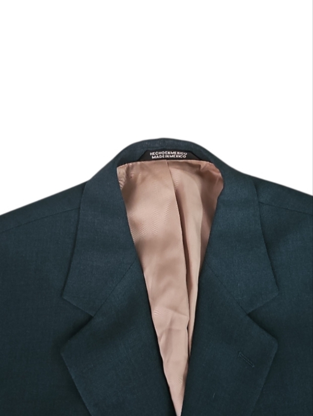 Stafford Green Blazer Gold Button 42S Vintage Wool Sport Coat Preppy Golf Inspo - Picture 7 of 16